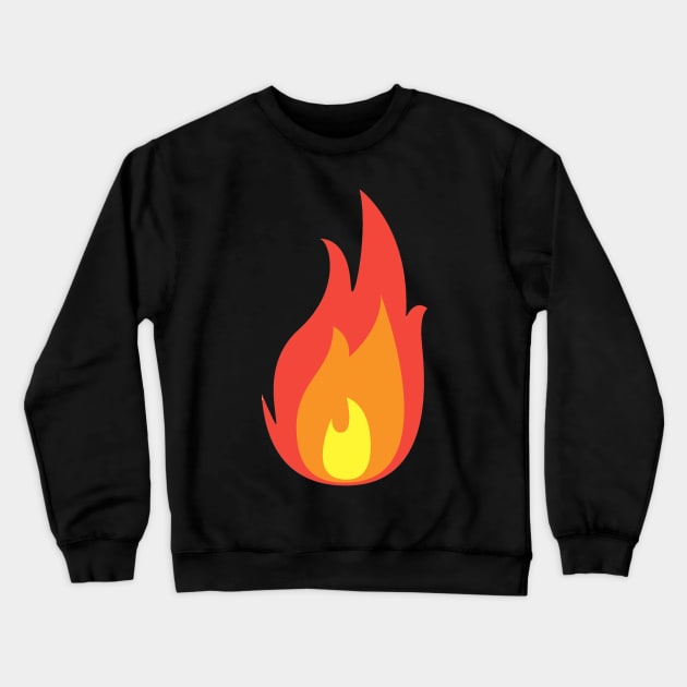 Flame, Fire, Fuego, Holy Fire, Holy Spirit, Crewneck Sweatshirt by Ckauzmann